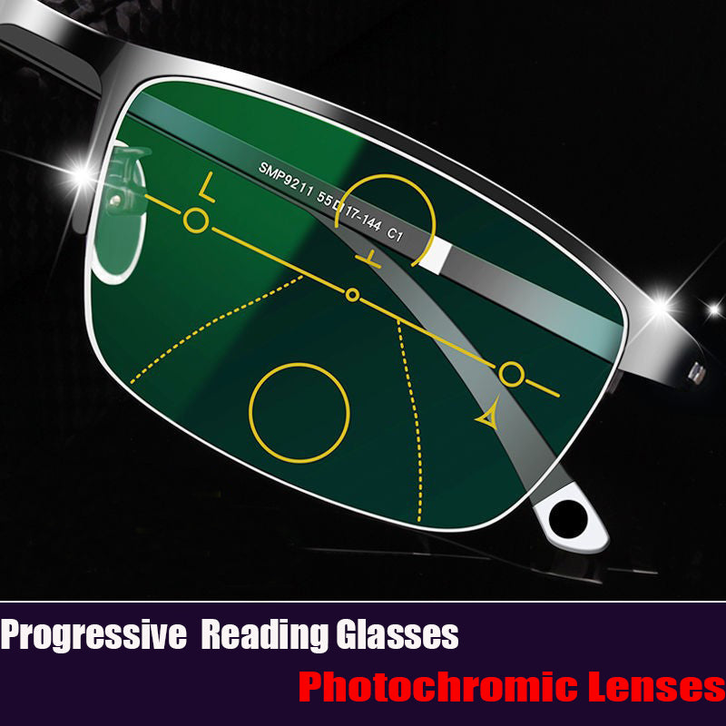 Progressive Multifocal Anti-Blue Light Glasses - Image 1