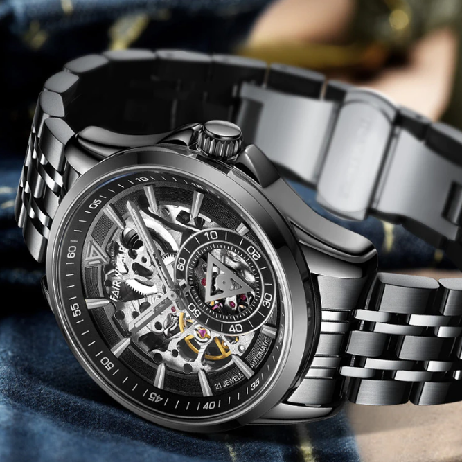 Cybertime Mechanical Masterpiece Men Watch - Image 0