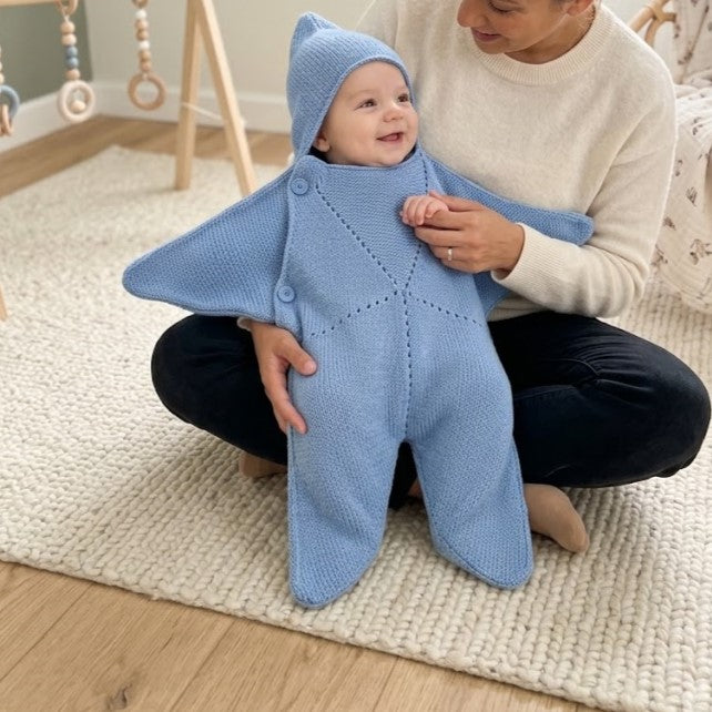 Dreamstar Baby Crochet Knit Onesie