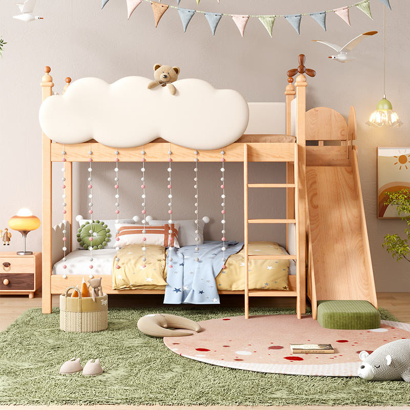 Cloud Castle Slide & Sleep Playhouse Kids Bed - Image 3