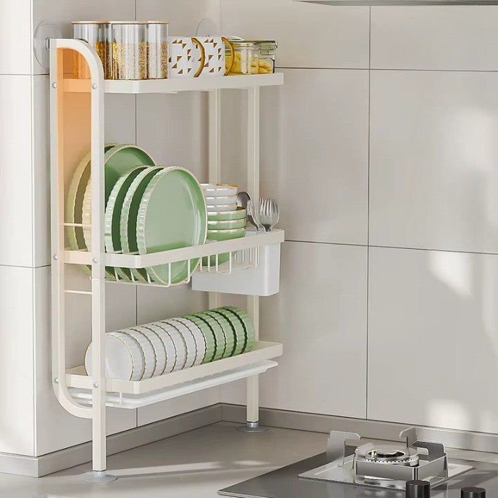 Shelf Sleek Space-Saving Multi-Tier Kitchen Storage Rack - Image 2