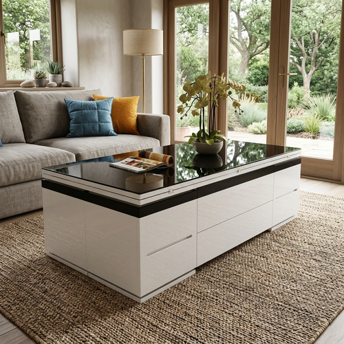 Easy Convertible Modular Dynamic Coffee Table - Image 0