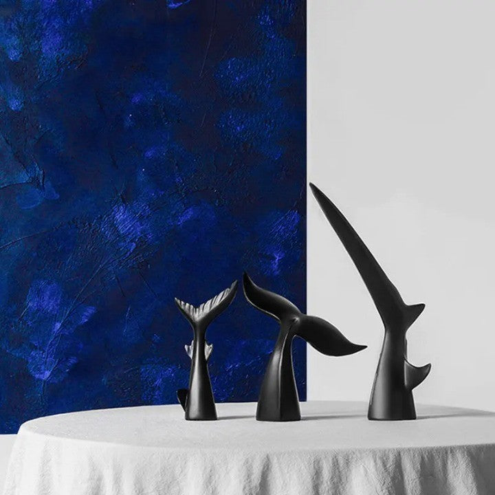 Creative Shark Tail Home Decor Ornaments - Image 1
