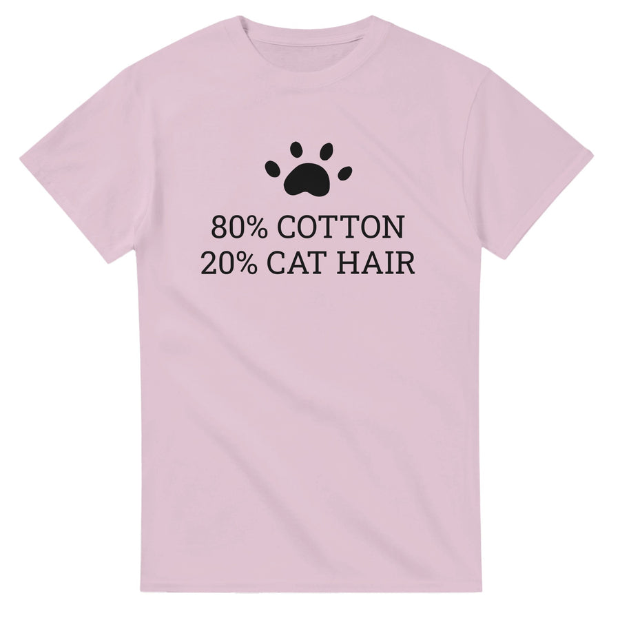 80% Cotton 20% Cat Hair Creative T-Shirt - Image 9