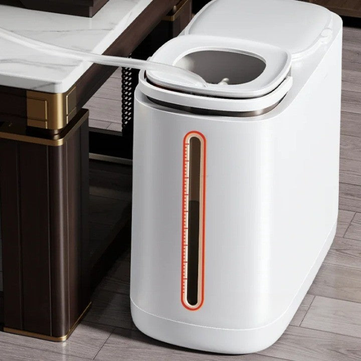 Dual Compartment Dry Wet Section Efficient Modern Home Trash Can - Image 3