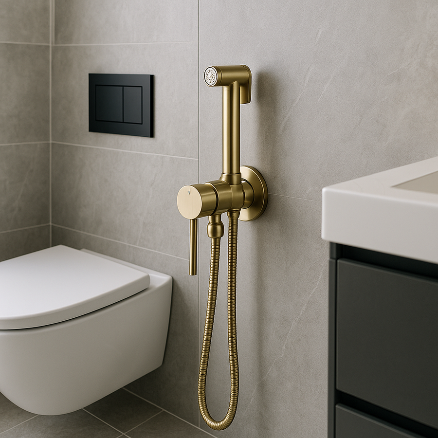 Always Clean Wall Mounted Bidet Spray Faucet Set - Image 3