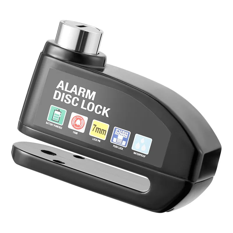 Anti-Theft Security Aluminium Disc Brake Alarm Lock - Image 8
