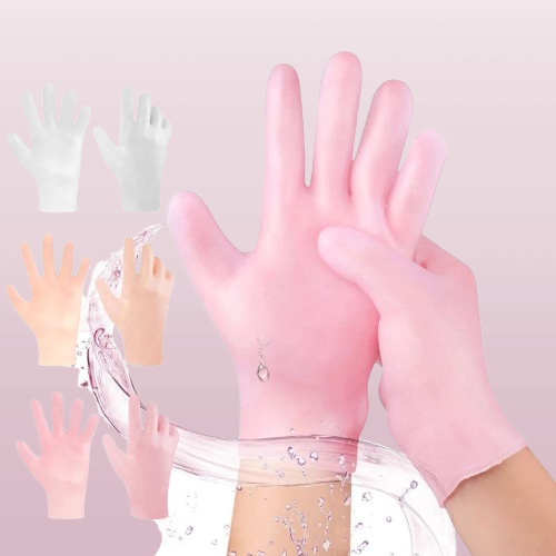 Waterproof Aqua Care Silicone Spa Gloves - Image 0