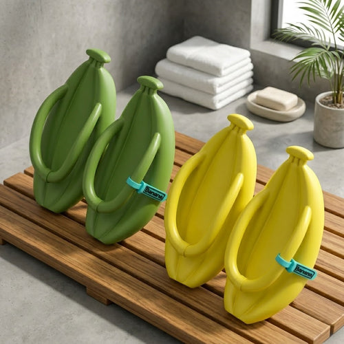 Second Banana Funny Plush House Slippers