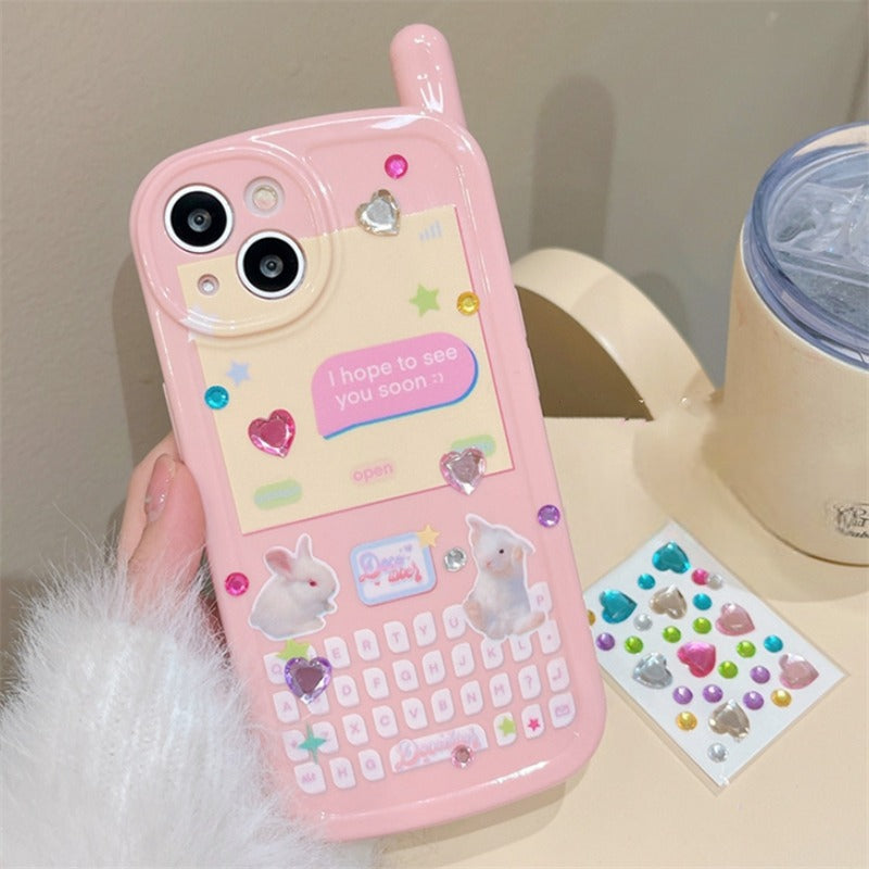 3D Korean Style Diamond Heart iPhone Case Mavigadget 3D Korean Style Diamond Heart iPhone Case Mavigadget