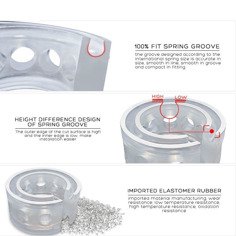 Car Comfort Shock Absorber Spring Bumper - Image 2