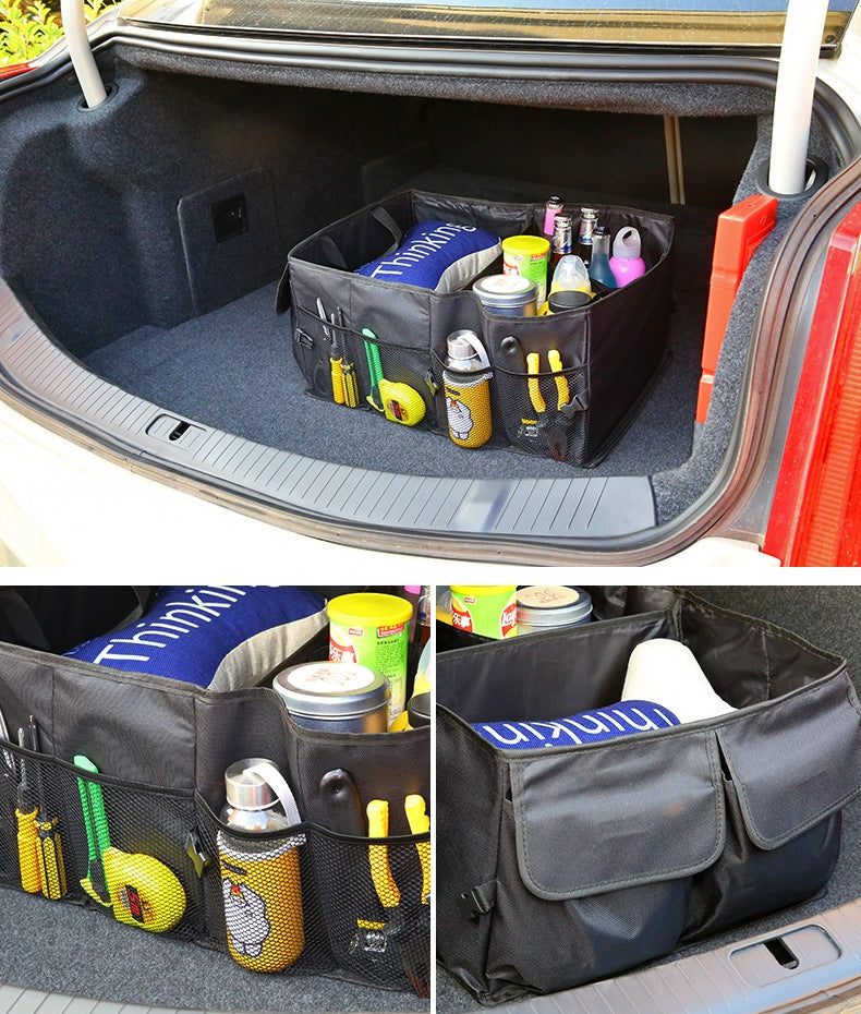 Foldable Large Capacity Durable Car Trunk Organizer Box - Image 8