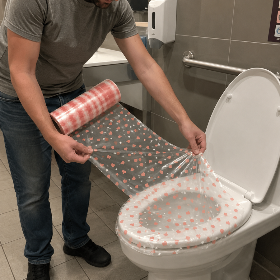 Germ Guard Disposable Toilet Seat Cover Roll