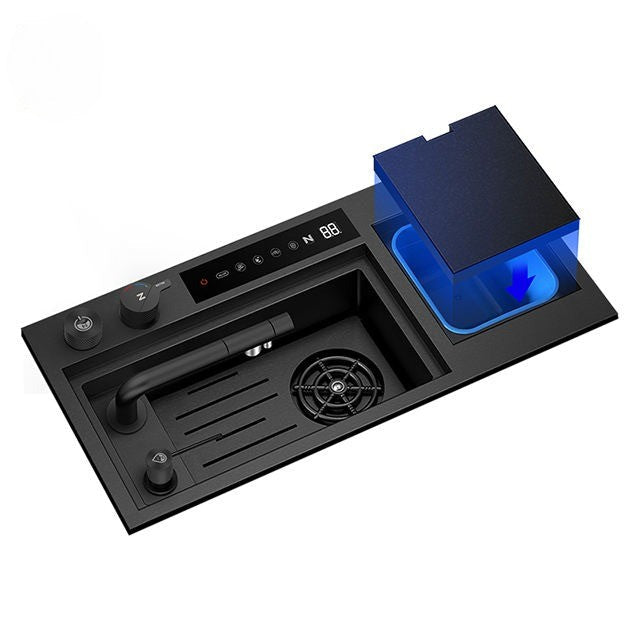 Modern Edge Stainless Steel Ultrasonic Sink - Image 5