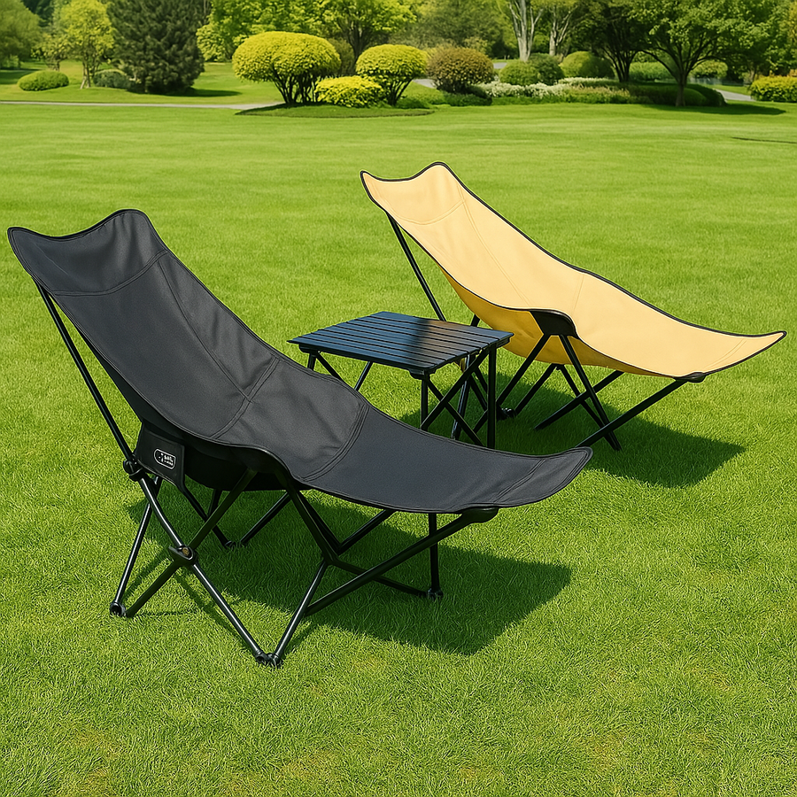 Relax Everywhere Reclining Outdoor Lounge Camping Chair - Image 2