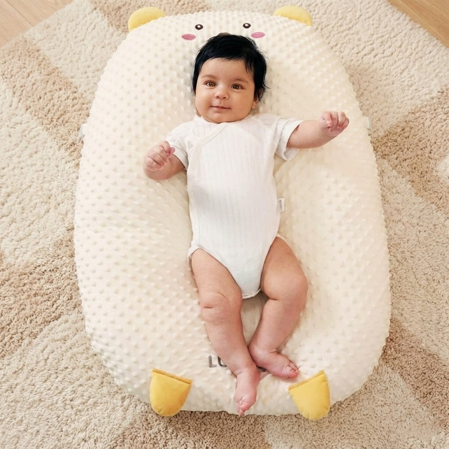 Dual Arm Cuddle Support Baby Anti Roll Pillow - Image 4