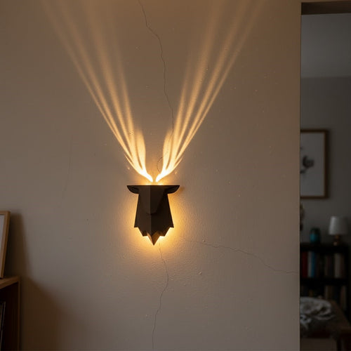 Geometric Deer Artsy Wall Lamp - Image 0