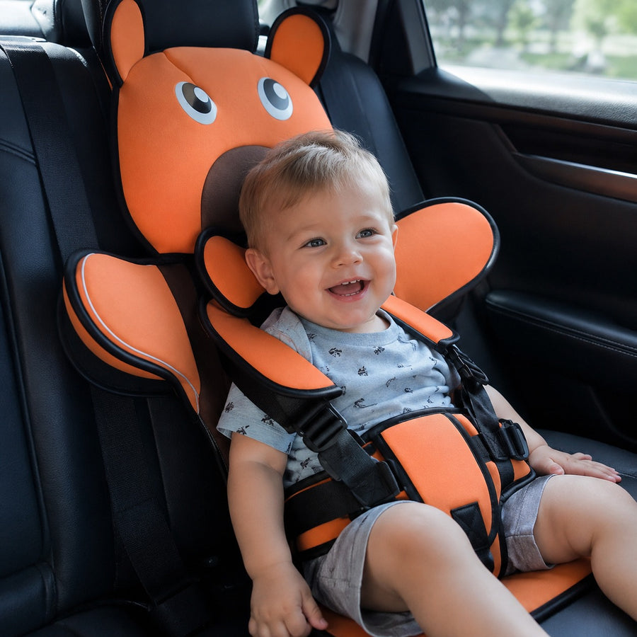 Portable Cartoon Baby Safety Car Seat
