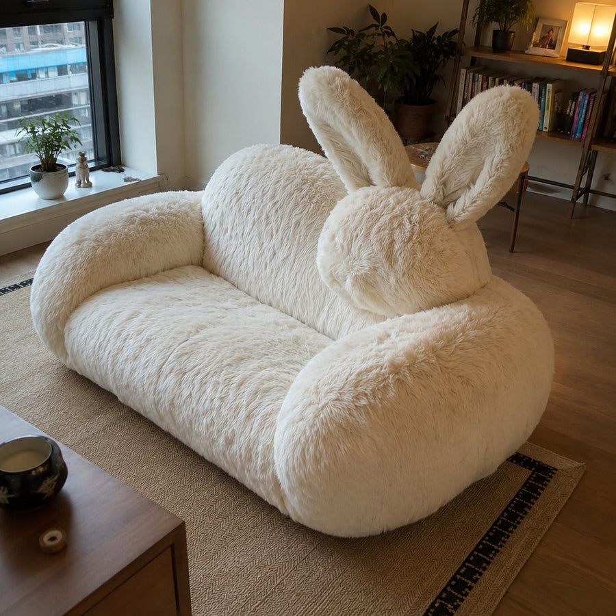 Soft Paws Cozy Bunny Nest Lounge Sofa