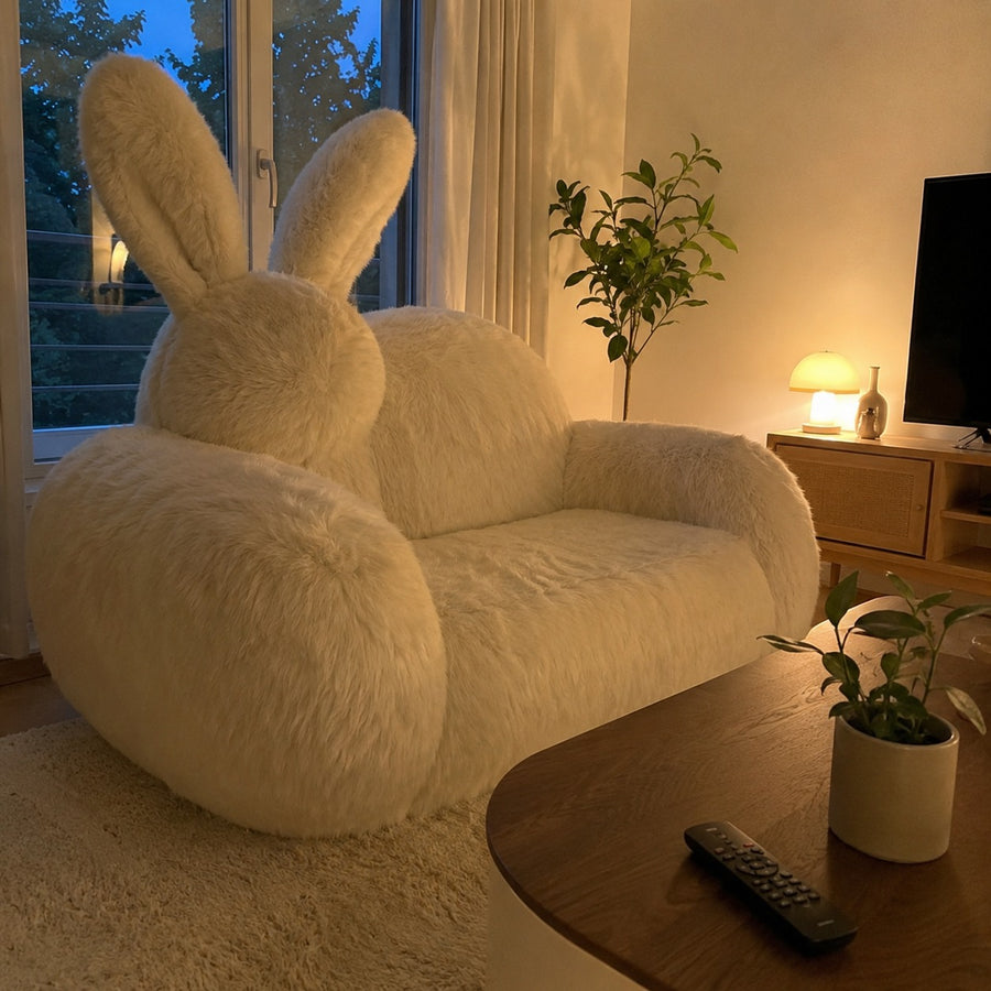 Soft Paws Cozy Bunny Nest Lounge Sofa