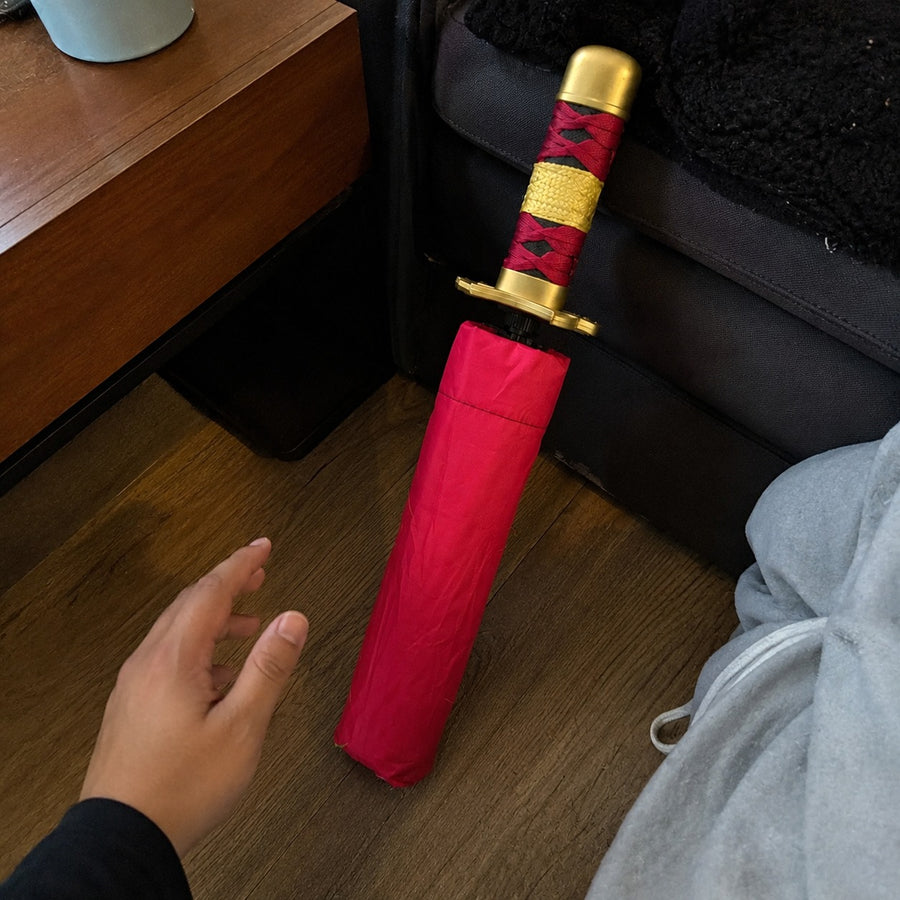 Shadow Blade Samurai Katana Handle Umbrella