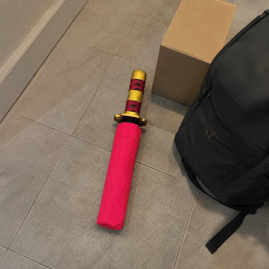 Shadow Blade Samurai Katana Handle Umbrella