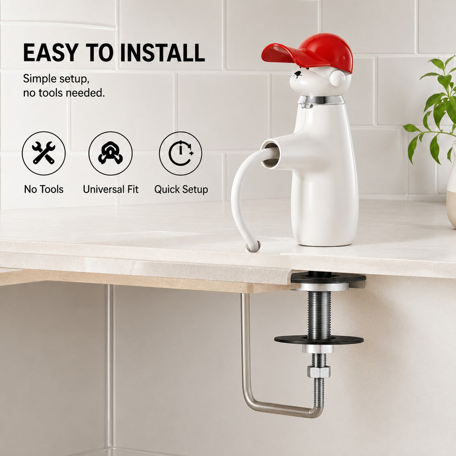 Good Boy Puppy Pull-Out Kitchen Faucet