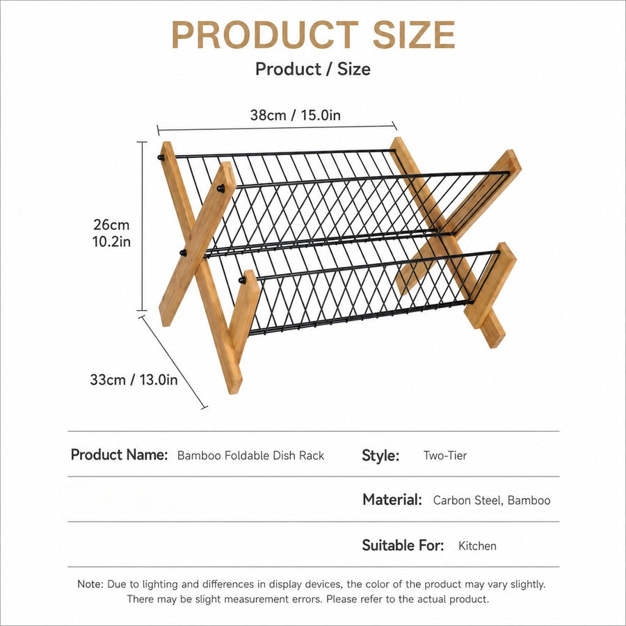 Swift Fold Collapsible Dish Drying Rack