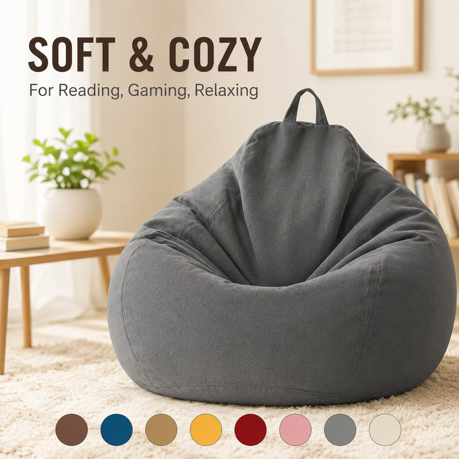 Printed Lounger Sofa Bean Bags