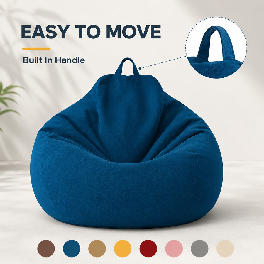 Printed Lounger Sofa Bean Bags