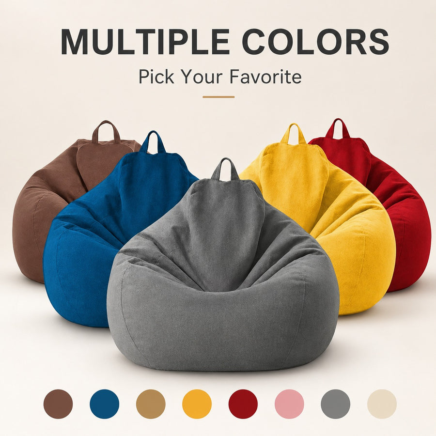 Printed Lounger Sofa Bean Bags