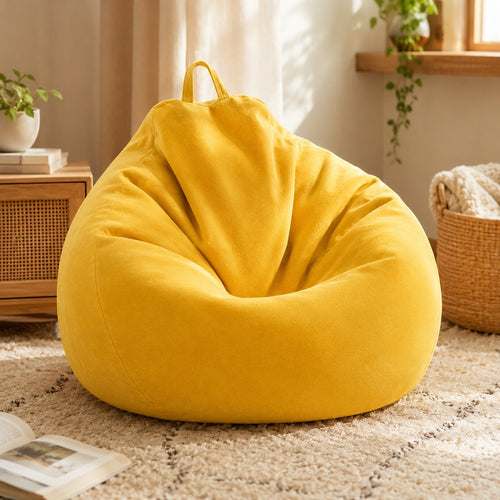 Printed Lounger Sofa Bean Bags