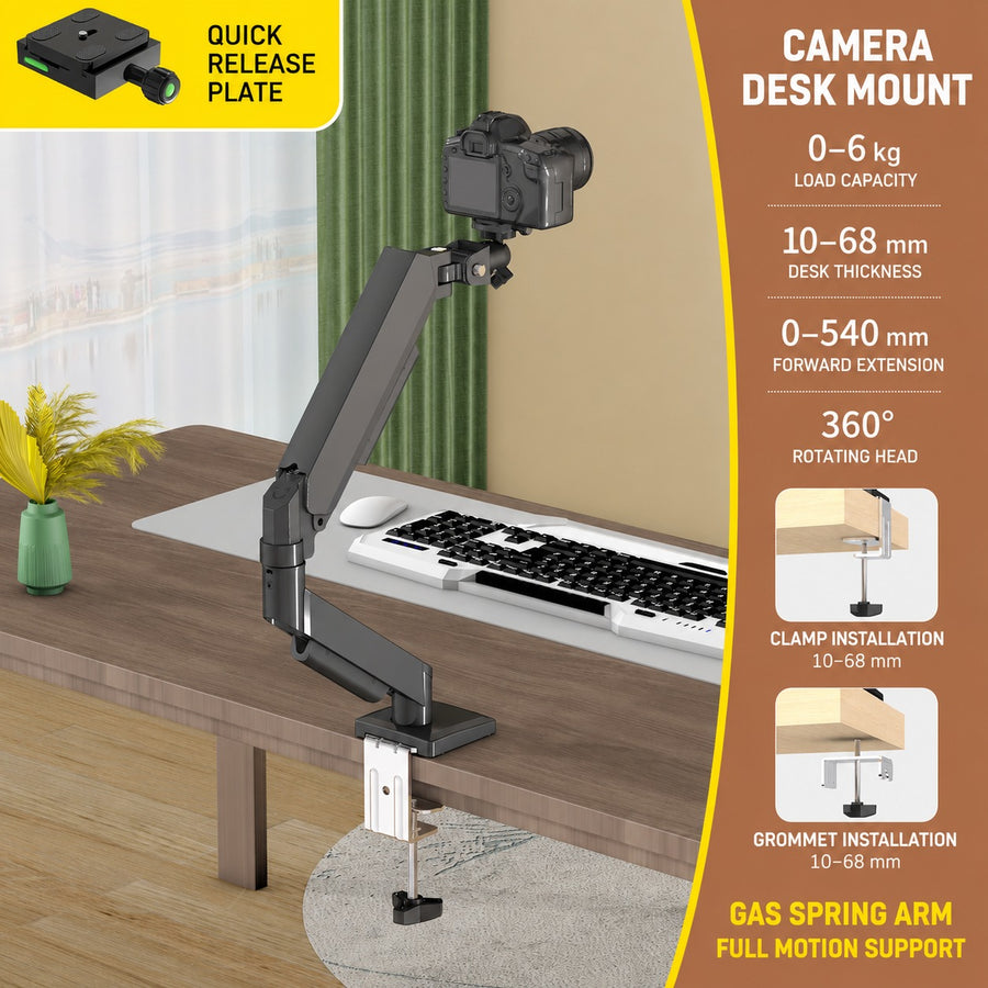 Roboarm Adjustable Magnetic Tablet Phone Holder