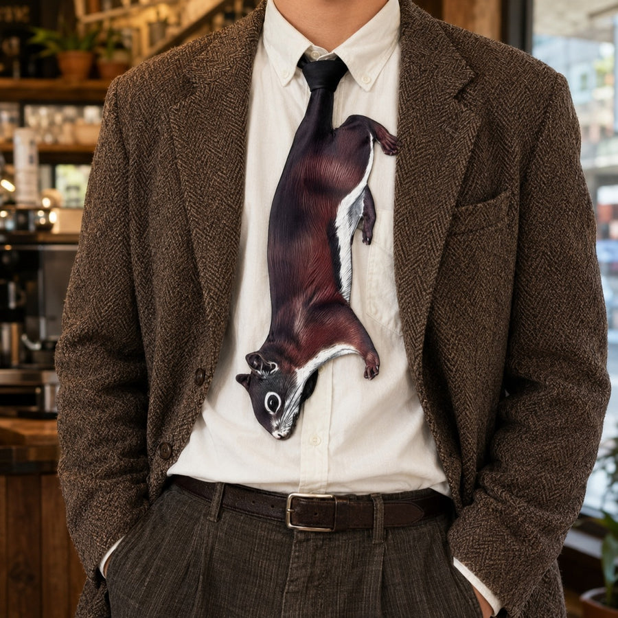 Beast Mode Animal Novelty Necktie