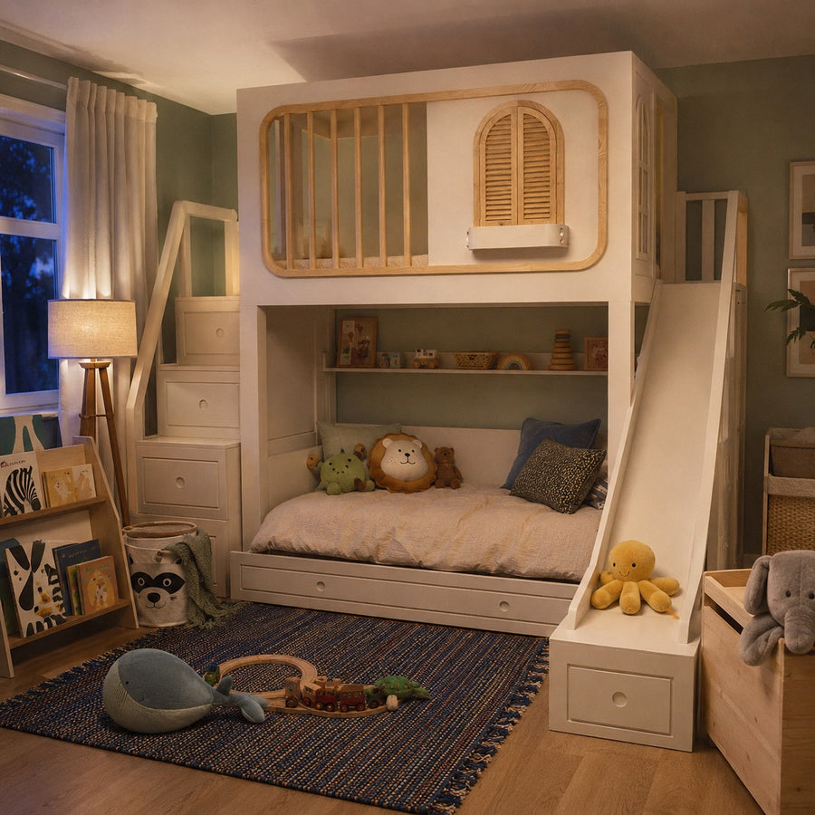 Dream Loft Kids Storage Bunk Bed