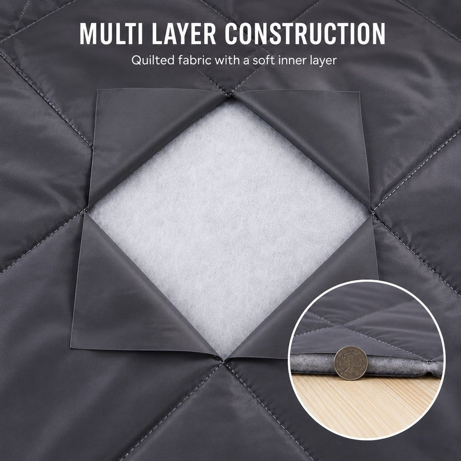 Windproof Magnetic Sound Insulation Door Curtain