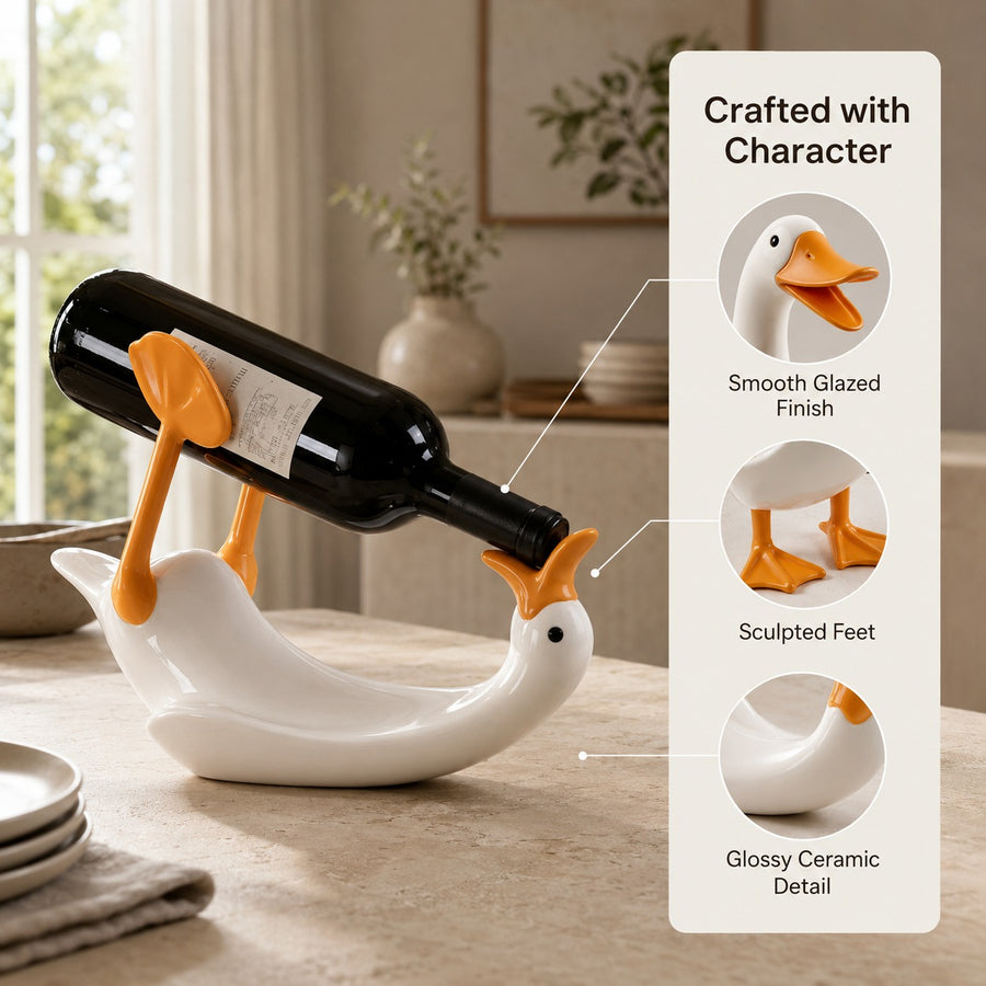 Tipsy Goose Wine Holder