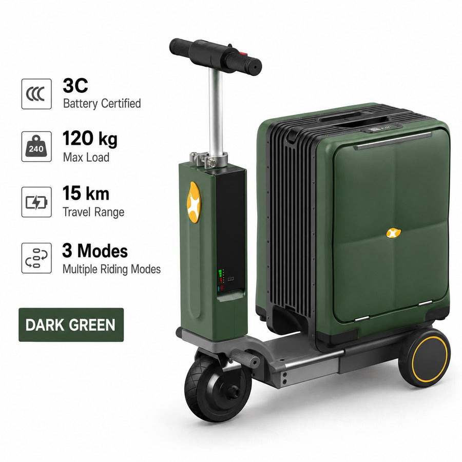 Terminal Ride-On Electric Smart Suitcase Luggage