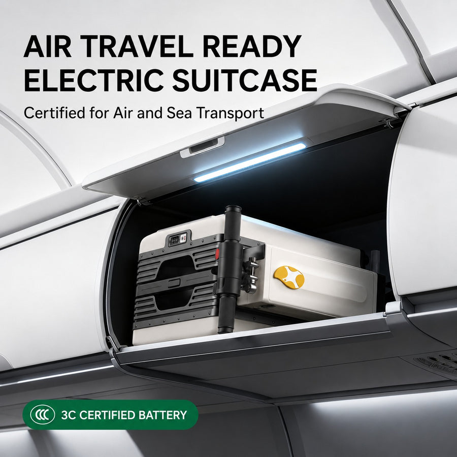 Terminal Ride-On Electric Smart Suitcase Luggage
