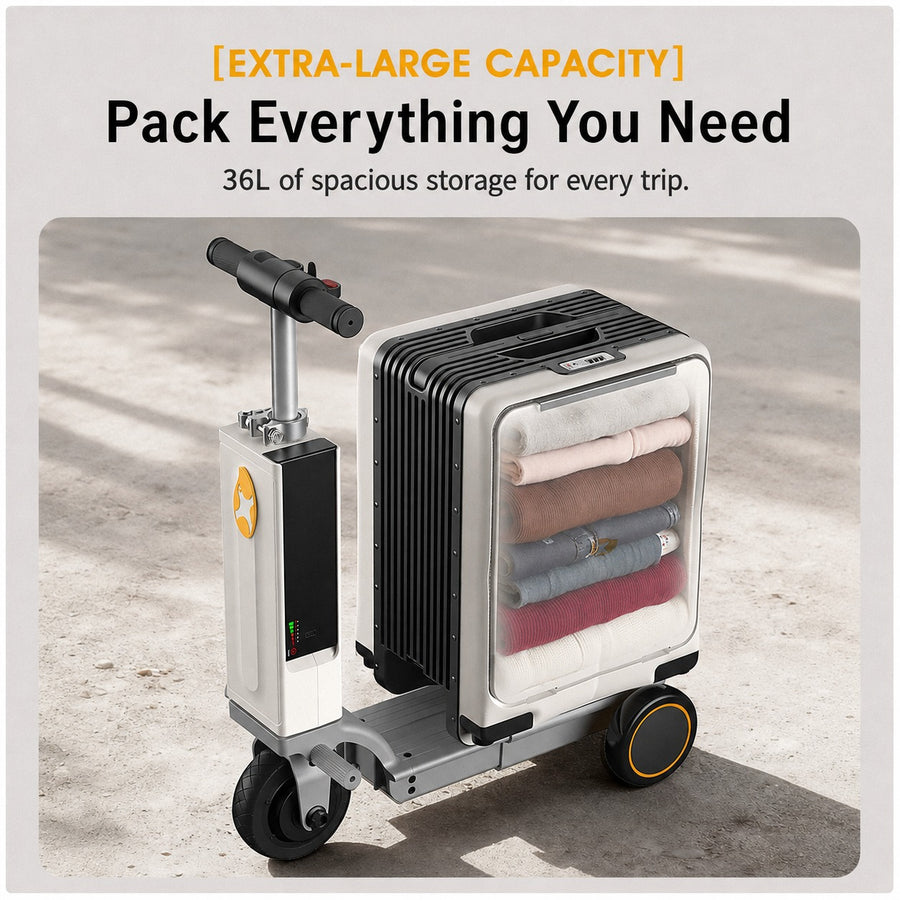 Terminal Ride-On Electric Smart Suitcase Luggage