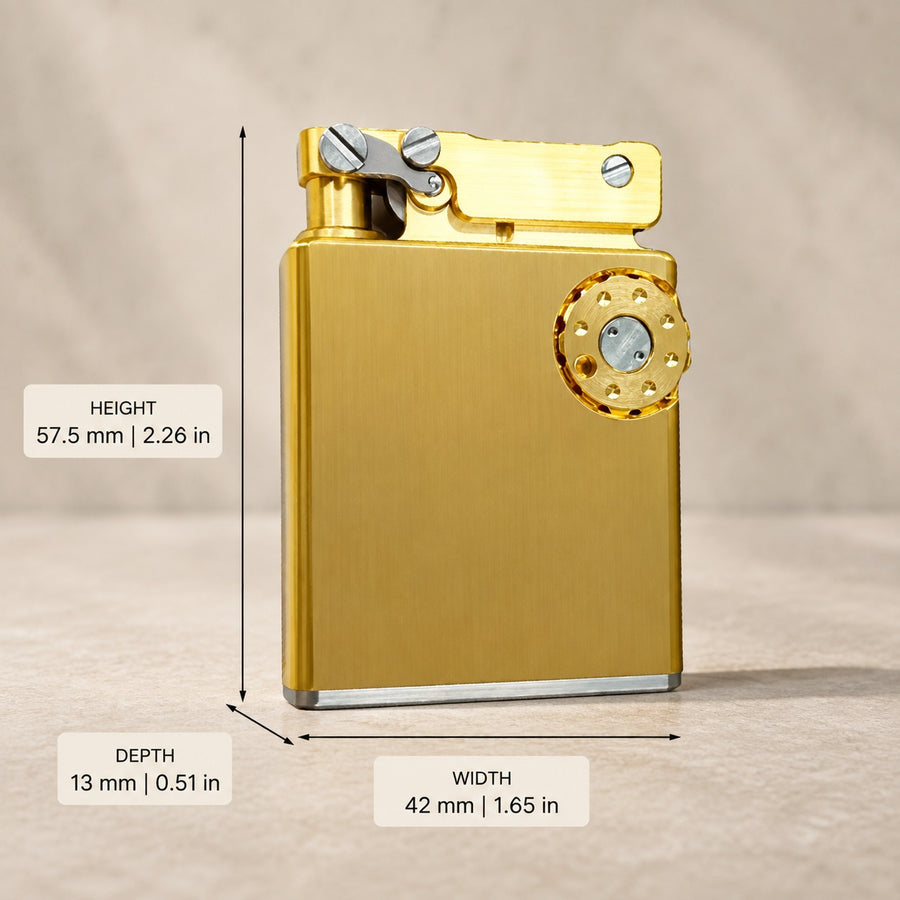 Old Shop Brass Kerosene Lighter