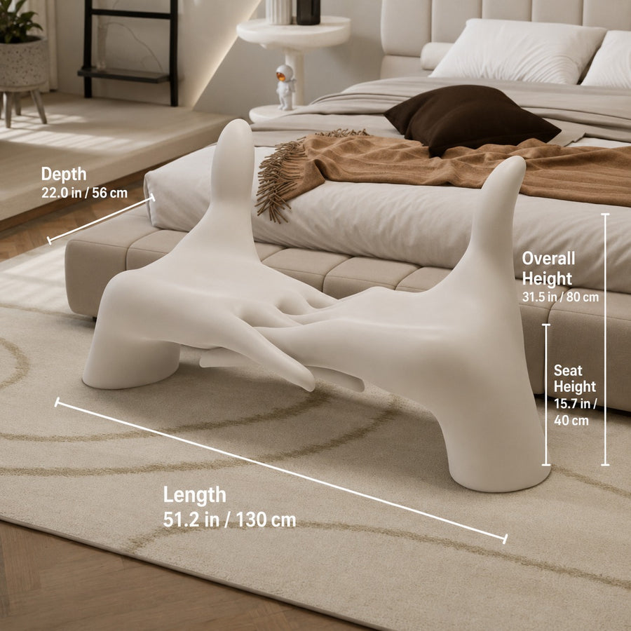 Life Together Sculptural Lounge Bench