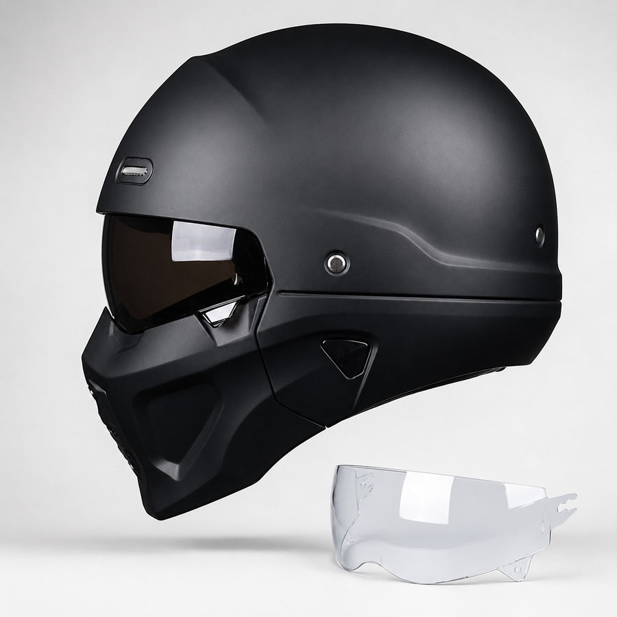 Mystic Rider Detachable Full Face Helmet