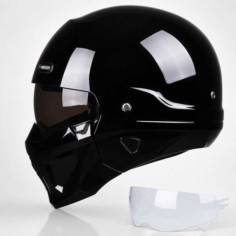 Mystic Rider Detachable Full Face Helmet
