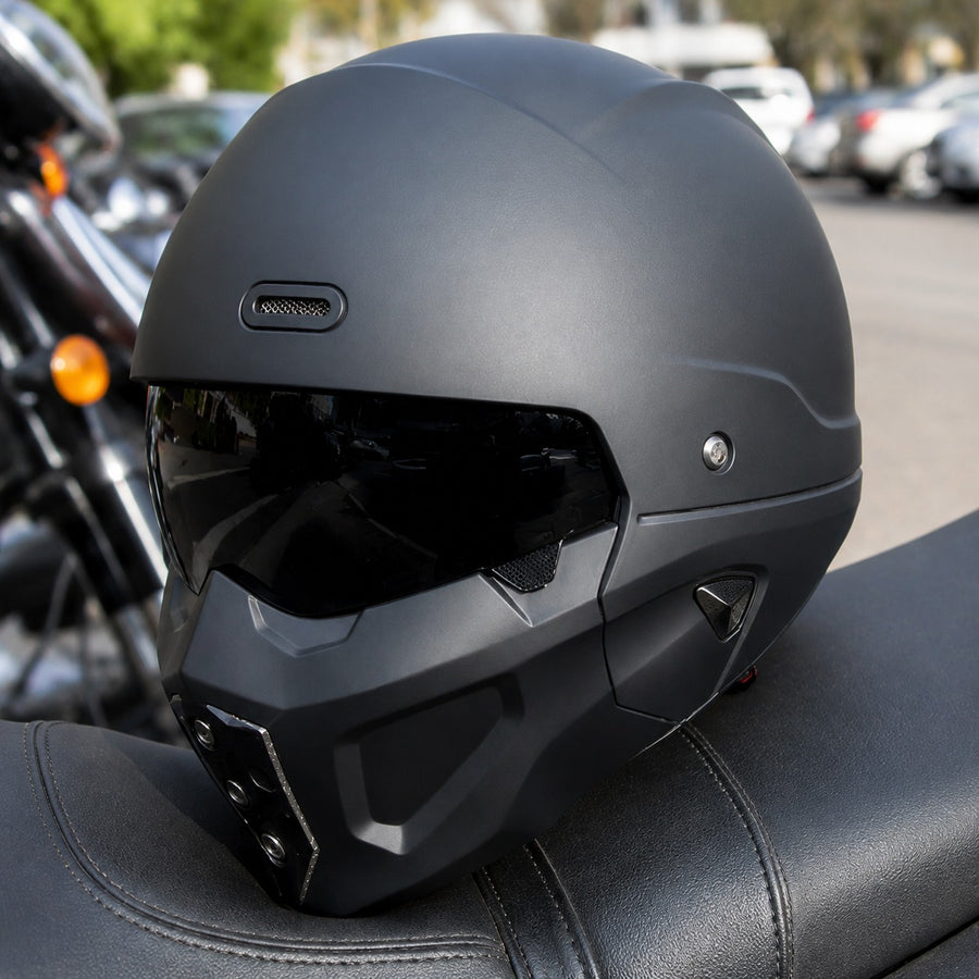Mystic Rider Detachable Full Face Helmet