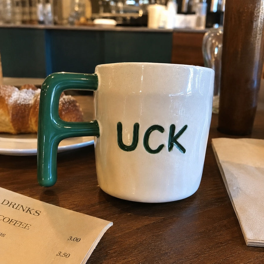F Bomb Handle Coffee Mug