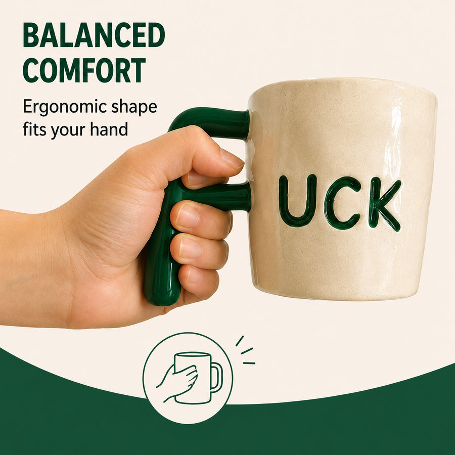 F Bomb Handle Coffee Mug