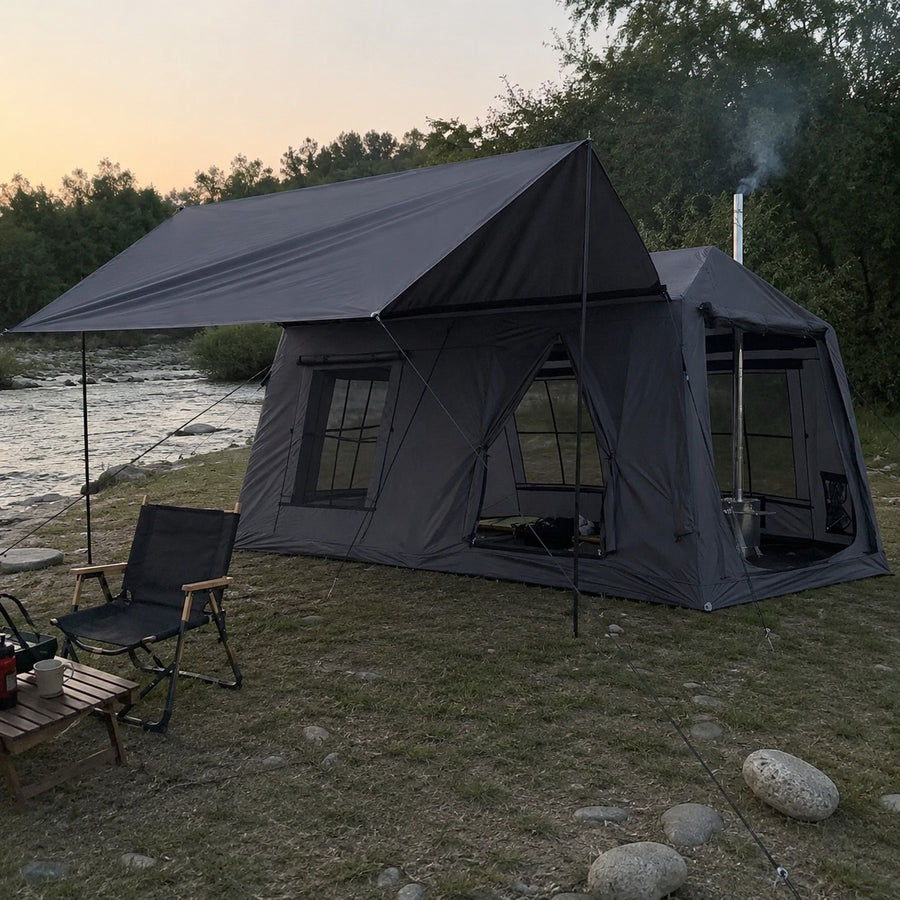 Villa Verde Canvas Chill Glamping Tent