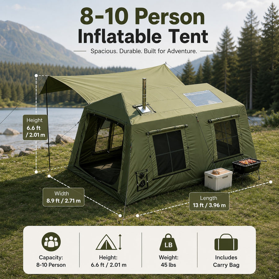 Villa Verde Canvas Chill Glamping Tent