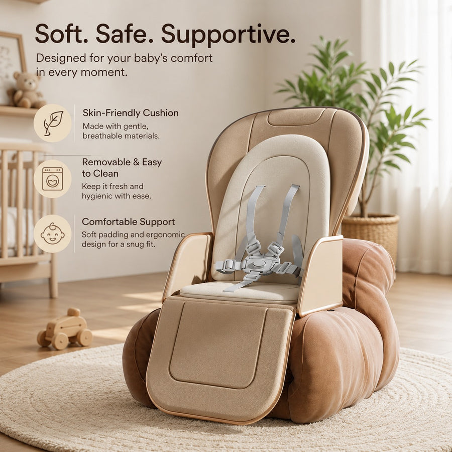Bærbar Babysete Spisebord